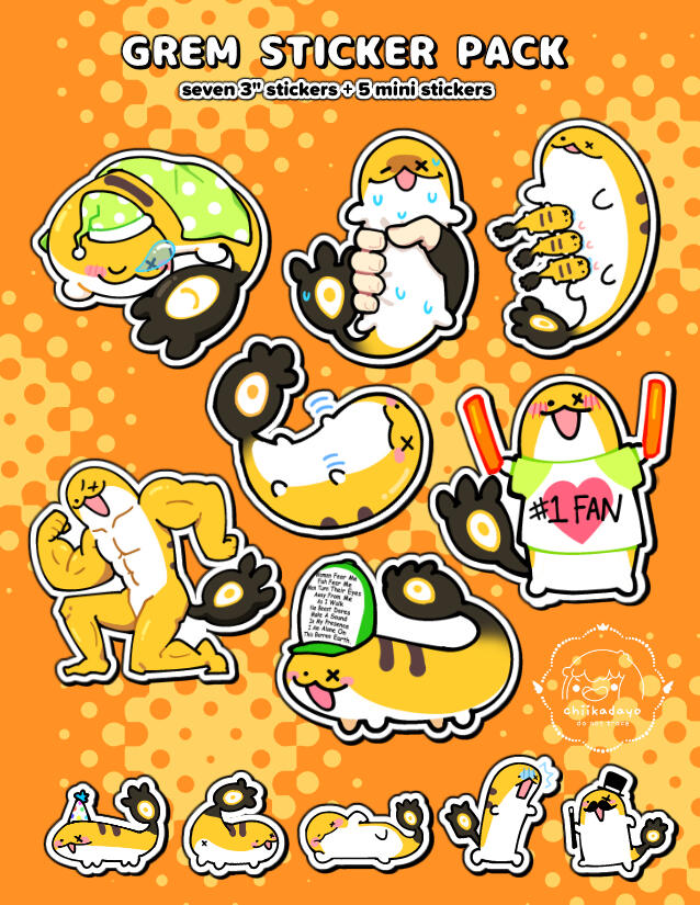 GREMSTICKERS GREMSTICKERS