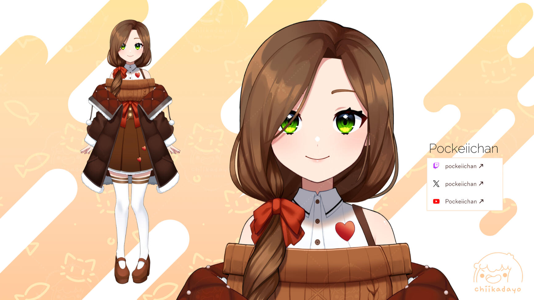 pockeiichan vtuber model pockeiichan vtuber model